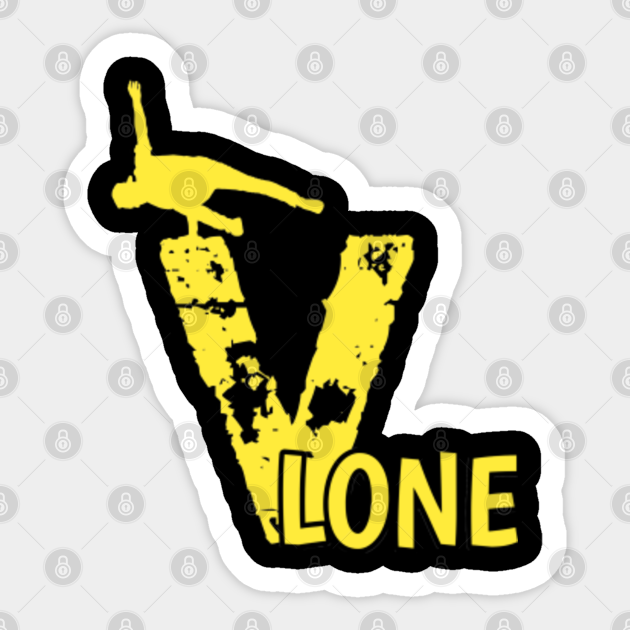 Yellow hip hop Vlone Vlone Sticker TeePublic